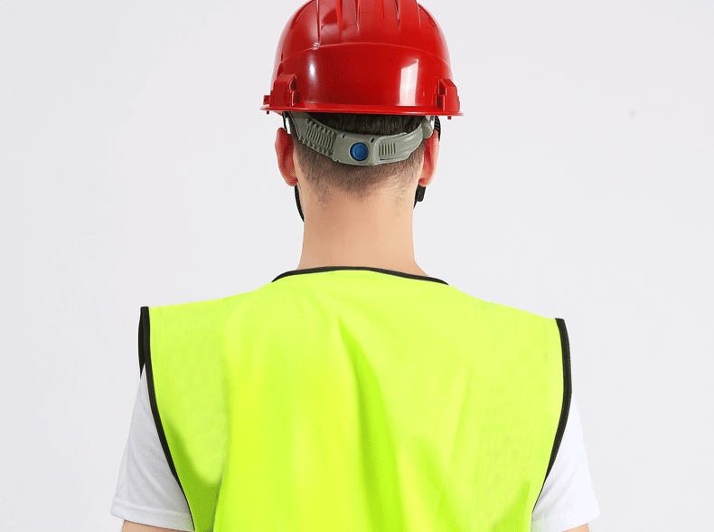 两横针织布反光背心