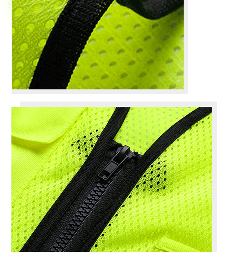 网眼布口袋款透气背心